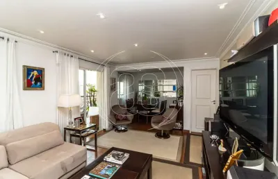 Apartamento á venda em moema pássaros com 128m² e 2 vagas de garagem!!