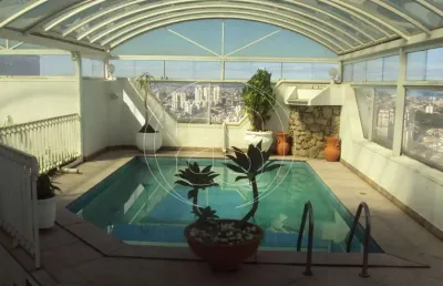 Cobertura duplex, semi mobiliado para venda e locação, jardim marajoara, são paulo - sp