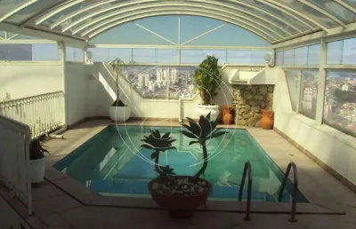 Cobertura duplex, semi mobiliado para venda e locação, jardim marajoara, são paulo - sp
