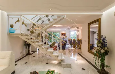 Casa de condomínio 4 suítes para venda e locação - alto da boa vista, são paulo - sp.