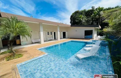 Casa com 6 dormitórios à venda, 600 m² por r$ 4.900.000,00 - acapulco - guarujá/sp