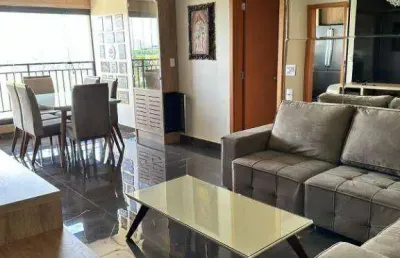 Apartamento mobiliado  alto padrão - zona sul com ótima localização