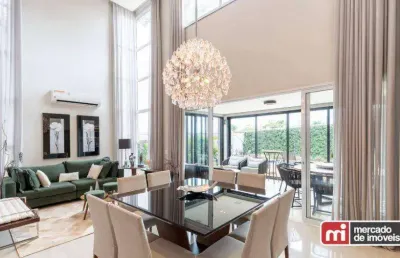 Casa com 4 dormitórios à venda, 378 m² por r$ 2.800.000,00 - alphaville i - ribeirão preto/sp