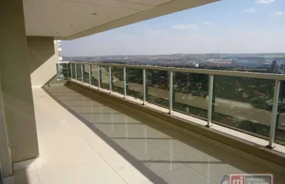 Apartamento à venda, 312 m² por r$ 2.450.000,00 - bosque das juritis - ribeirão preto/sp