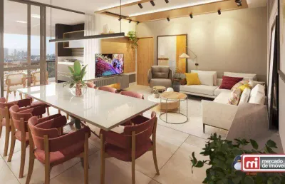 Apartamentos com 3 dormitórios à venda, 111 m² - jardim olhos d'agua - ribeirão preto/sp