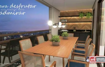 Lançamento: apartamentos com 3 suítes à venda, 143 m² - nova aliança - ribeirão preto/sp