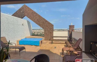 Cobertura com 2 dormitórios à venda, 160 m² por r$ 465.000,00 - centro - ribeirão preto/sp