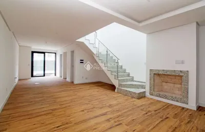 Casa em condomínio fechado com 3 quartos à venda na rua lagoa do peixe, 91, sarandi, porto alegre, 170 m2 por r$ 980.000