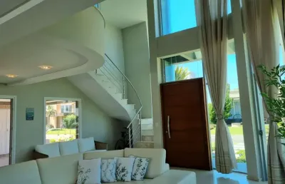 Casa em condomínio fechado com 4 quartos à venda na avenida homero ribeiro, 1, remanso, xangri-lá, 408 m2 por r$ 3.179.000