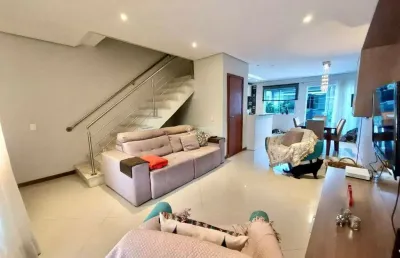 Casa em condomínio fechado com 2 quartos à venda na rua azise pedro falcão, 58, hípica, porto alegre, 146 m2 por r$ 450.000