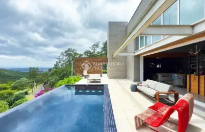 Casa em condomínio fechado com 4 quartos à venda na avenida liberdade, 3550, santa isabel, viamão, 540 m2 por r$ 6.500.000