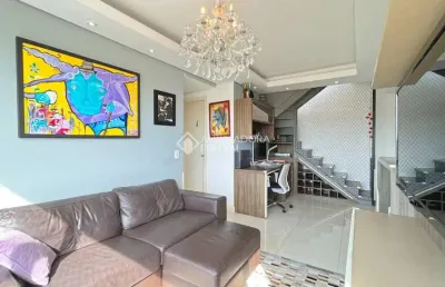 Cobertura com 3 quartos à venda na rua coronel massot, 214, cristal, porto alegre, 150 m2 por r$ 825.000
