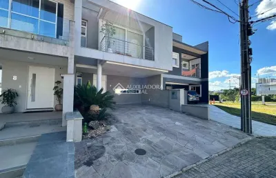Casa em condomínio fechado com 3 quartos à venda na rua adalberto severo de moraes, 152, passo das pedras, porto alegre, 151 m2 por r$ 997.000