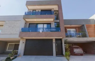 Casa em condomínio fechado com 4 quartos à venda na avenida willy eugênio fleck, 1495, sarandi, porto alegre, 332 m2 por r$ 3.500.000