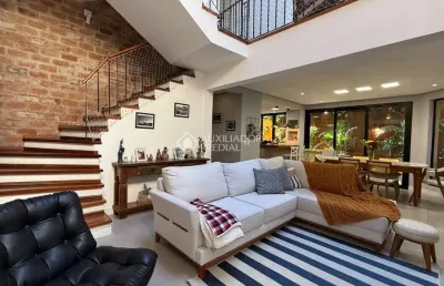 Casa em condomínio fechado com 3 quartos à venda na rua quatorze de julho, 291, boa vista, porto alegre, 324 m2 por r$ 2.250.000