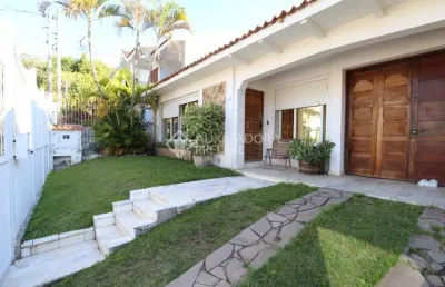 Casa em condomínio fechado com 5 quartos à venda na rua alfredo miranda obino, 75, jardim itu sabará, porto alegre, 228 m2 por r$ 750.000