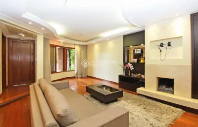 Casa em condomínio fechado com 4 quartos à venda na rua irmão augusto, 139, jardim lindóia, porto alegre, 312 m2 por r$ 1.330.000