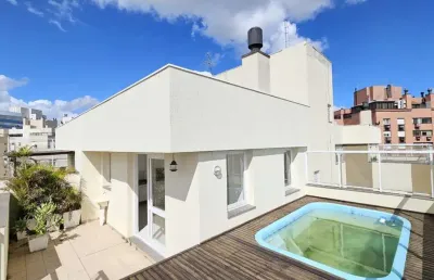 Cobertura com 3 quartos à venda na rua general francisco de paula cidade, 660, chácara das pedras, porto alegre, 158 m2 por r$ 1.400.000