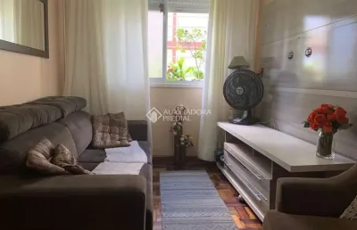 Apartamento com 2 quartos à venda na travessa escobar, 549, camaquã, porto alegre, 48 m2 por r$ 199.000