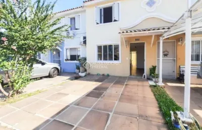 Casa em condomínio fechado com 3 quartos à venda na avenida guilherme schell, 1250, rio branco, canoas, 88 m2 por r$ 345.000
