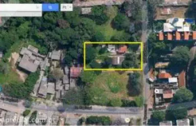 Terreno em condomínio fechado à venda na rua upamaroti, 313, cristal, porto alegre, 1403 m2 por r$ 800.000