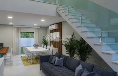 Casa em condomínio fechado com 3 quartos à venda na avenida luigi lucchese, 440, loteamento jardim timbaúva, gravataí, 159 m2 por r$ 1.180.000
