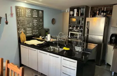 Casa com 2 quartos à venda na rua maria odete de oliveira charão, 320, jardim algarve, alvorada, 130 m2 por r$ 350.000