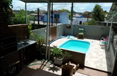 Casa com 3 quartos à venda na gralhas, 131, jardim algarve, alvorada, 113 m2 por r$ 310.000