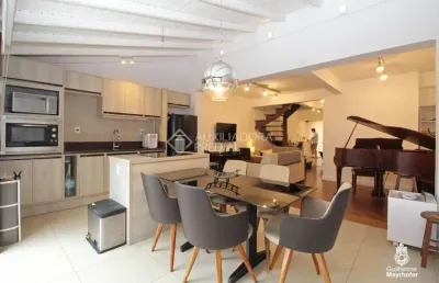Casa em condomínio fechado com 3 quartos à venda na rua manoel lopes meirelles, 287, jardim itu sabará, porto alegre, 120 m2 por r$ 825.000