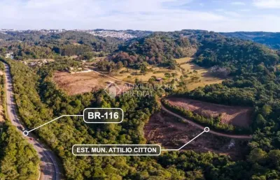 Terreno à venda na estrada municipal attílio citton, 1, santo antônio, caxias do sul, 481 m2 por r$ 192.640