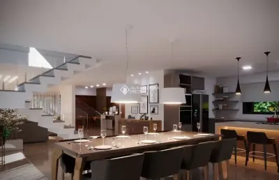 Casa em condomínio fechado com 4 quartos à venda na vale do quilombo, 9, centro, canela, 340 m2 por r$ 4.300.000