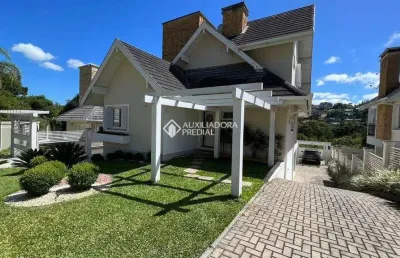 Casa com 4 quartos à venda na rua joao scur, 1182, vale das colinas, gramado, 270 m2 por r$ 2.790.000