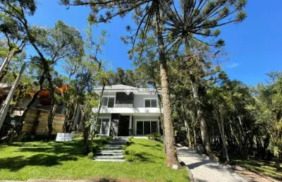 Casa em condomínio fechado com 4 quartos à venda na cotia, 80, parque pinheiro grosso, canela, 321 m2 por r$ 3.700.000