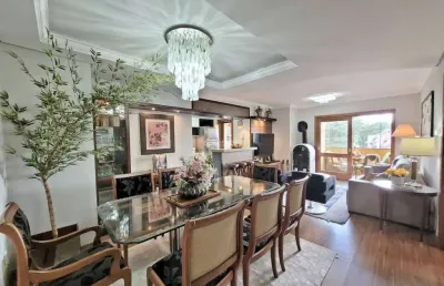 Apartamento com 3 quartos à venda na rua joão fisch sobrinho, 105, centro, gramado, 99 m2 por r$ 1.950.000