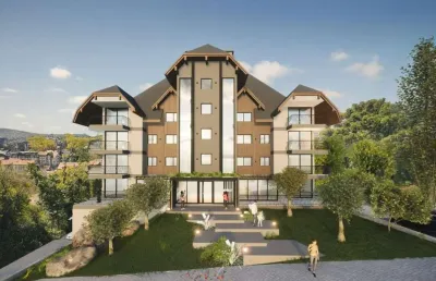 Apartamento com 3 quartos à venda na da floresta, 115, centro, gramado, 165 m2 por r$ 3.700.000