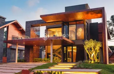 Casa em condomínio fechado com 4 quartos à venda na lote 12 quadra k, 12, aspen mountain, gramado, 588 m2 por r$ 11.880.000