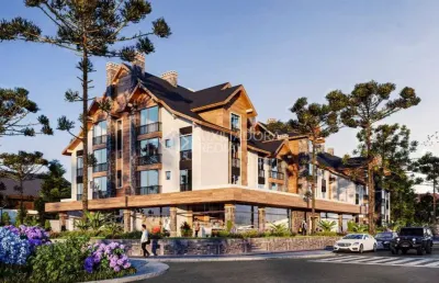 Apartamento com 2 quartos à venda na avenida das hortênsias, 577, planalto, gramado, 82 m2 por r$ 1.439.000