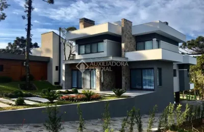 Casa em condomínio fechado com 4 quartos à venda na das gardenias, 2, centro, canela, 323 m2 por r$ 4.850.000