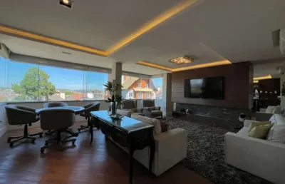 Apartamento com 3 quartos à venda na rua garibaldi, 764, centro, gramado, 160 m2 por r$ 3.190.000