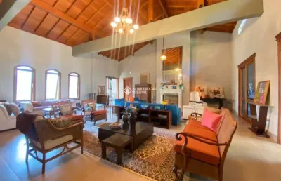 Casa em condomínio fechado com 4 quartos à venda na laurindo comiotto, 1220, floresta, gramado, 498 m2 por r$ 4.500.000