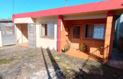 Casa com 3 quartos à venda na inacio de quadros, coronel, 27, coronel nassuca, guaíba, 110 m2 por r$ 400.000