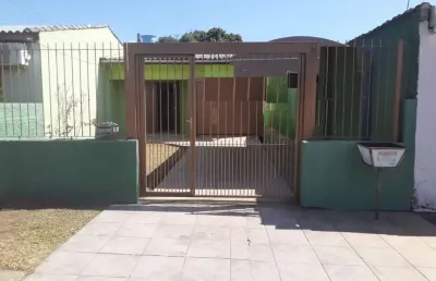 Casa com 2 quartos à venda na projetada spaggiari, 280, alegria, guaíba, 118 m2 por r$ 380.000