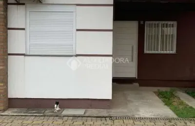 Casa em condomínio fechado com 2 quartos à venda na rua ricardo bandeira bressani, 120, jardim dos lagos, guaíba, 47 m2 por r$ 196.000