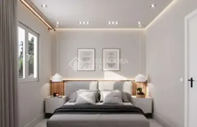 Casa em condomínio fechado com 2 quartos à venda na rua joão sebastião gomes, 1043, flórida, guaíba, 45 m2 por r$ 153.700