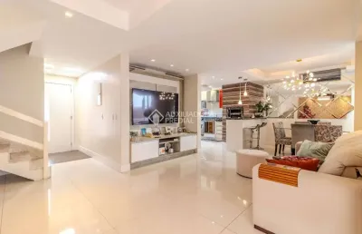 Casa em condomínio fechado com 4 quartos à venda na avenida açucena, 550, estância velha, canoas, 258 m2 por r$ 1.400.000