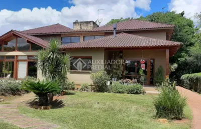 Casa em condomínio fechado com 6 quartos à venda na via do sol poente, 546, girassol, gravataí, 400 m2 por r$ 1.750.000