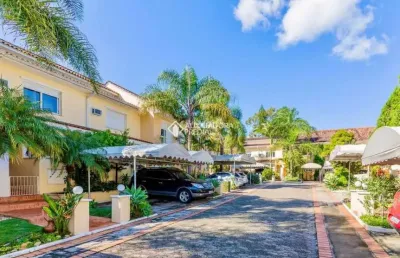 Casa em condomínio fechado com 3 quartos à venda na rua doutor barcelos, 2317, tristeza, porto alegre, 150 m2 por r$ 584.000