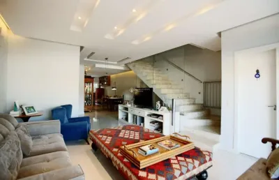 Casa em condomínio fechado com 3 quartos à venda na rua caracas, 48, jardim lindóia, porto alegre, 262 m2 por r$ 1.049.000