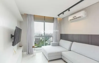 Apartamento com 1 quarto à venda na rua curvelo, 130, petrópolis, porto alegre, 45 m2 por r$ 750.000