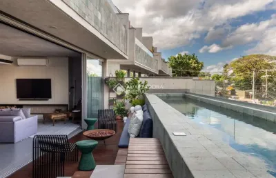Apartamento com 3 quartos à venda na rua carlos huber, 200, três figueiras, porto alegre, 203 m2 por r$ 4.540.000